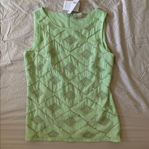 Banana republic sleeveless top